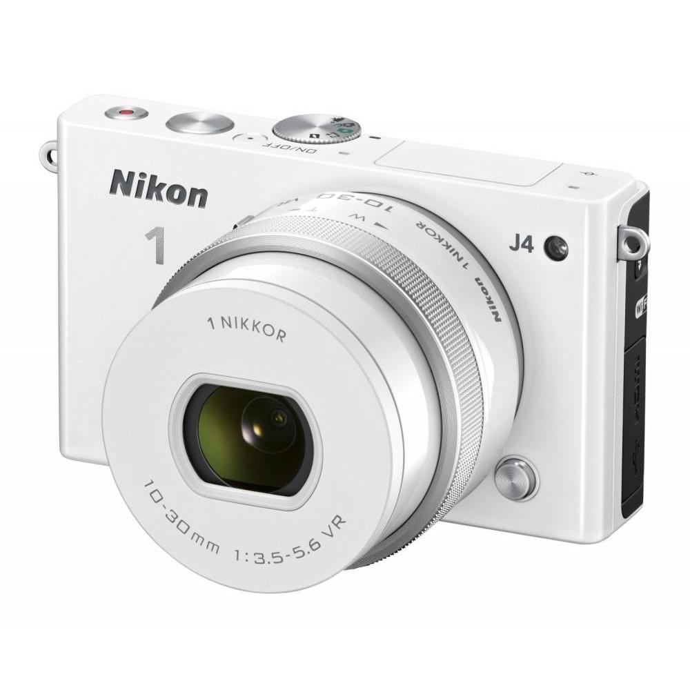 Фотоаппарат Nikon 1 J4 kit (10-30 mm VR) White