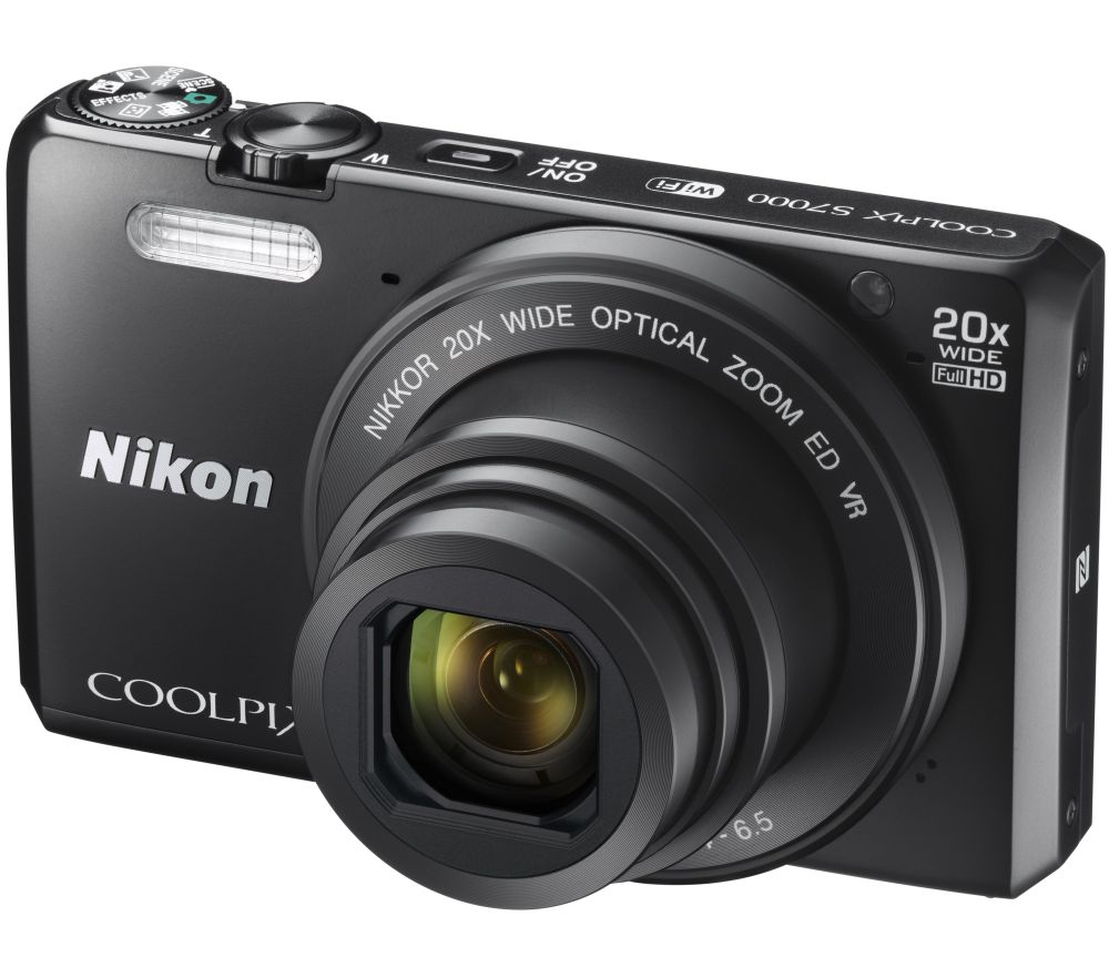 Фотоапарат NIKON Coolpix S7000 Black (VNA800E1) Кіл-ть ефективних мегапікслів 16