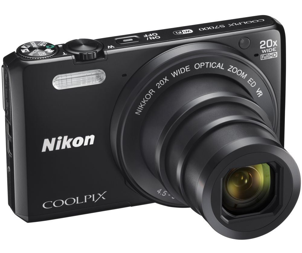 Фотоапарат NIKON Coolpix S7000 Black (VNA800E1) Тип матриці CMOS (КМОП)