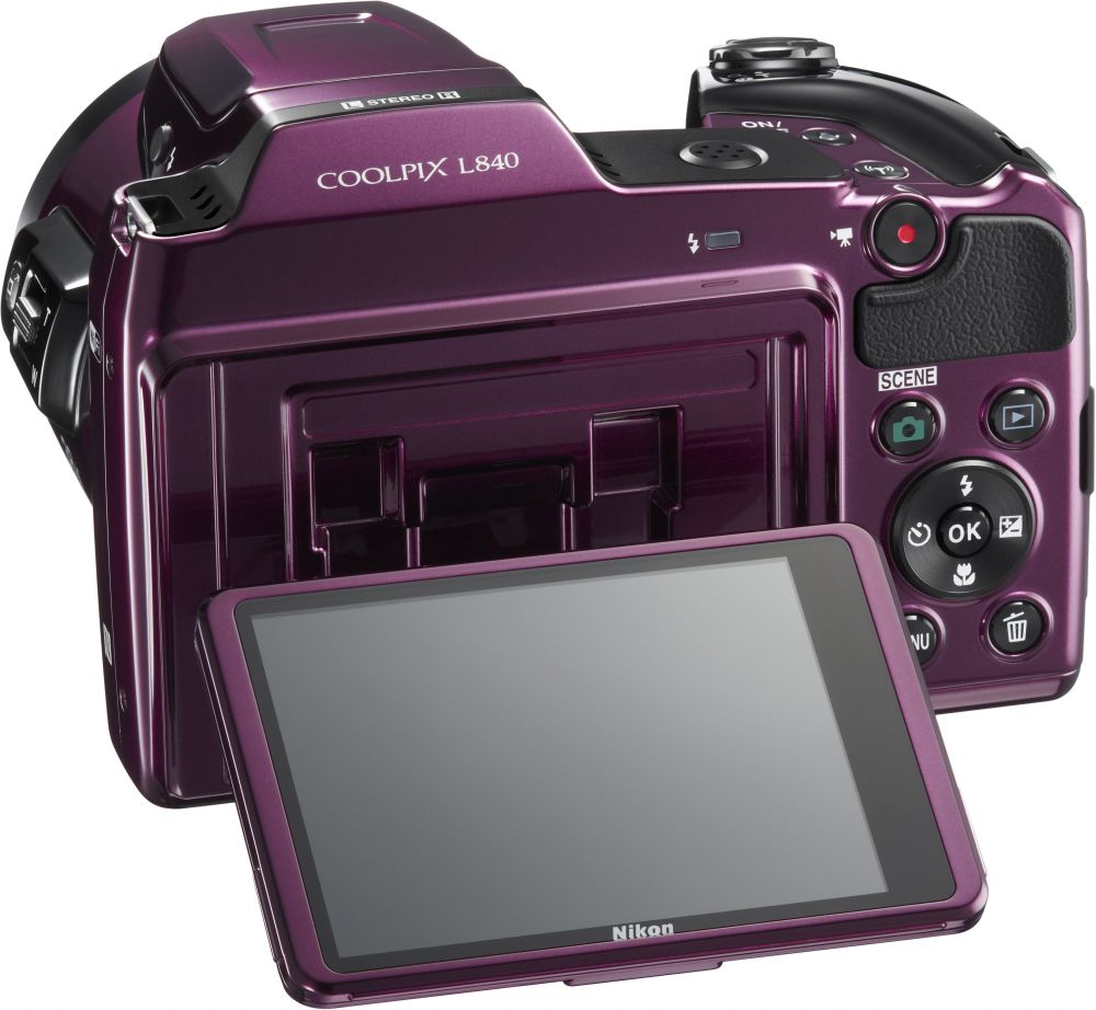 Фотоаппарат NIKON Coolpix L840 Plum (VNA772E1) Тип матрицы CMOS (КМОП)