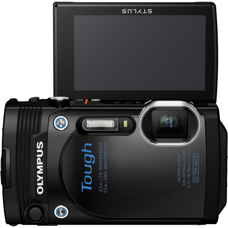 Цифровий фотоапарат OLYMPUS TG-860 Black Тип матриці CMOS (КМОП)