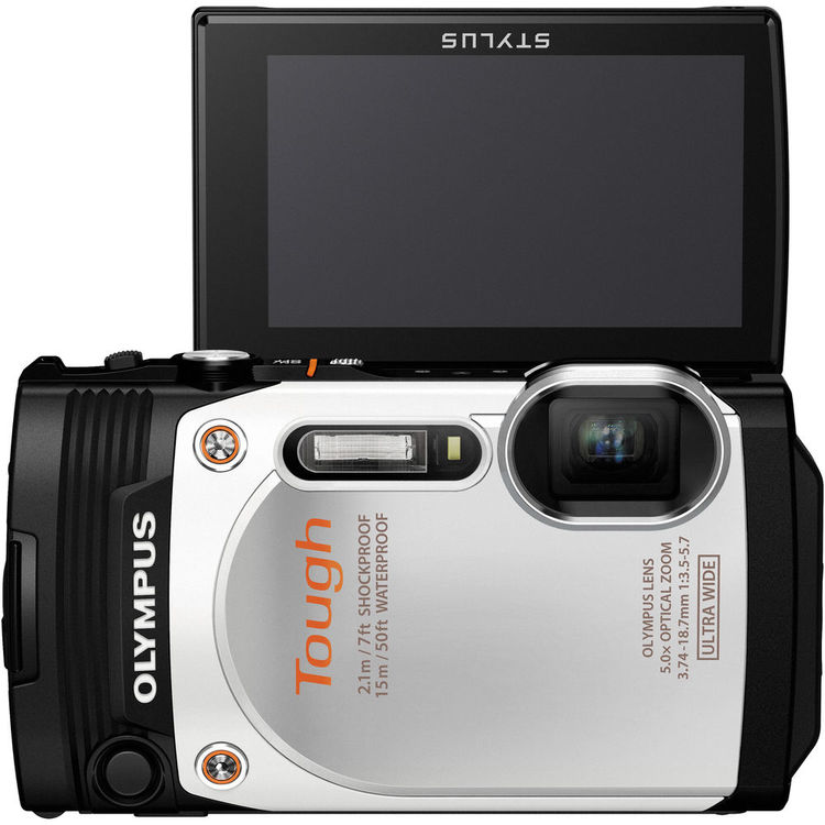 Цифровой фотоаппарат OLYMPUS TG-860 White Тип матрицы CMOS (КМОП)