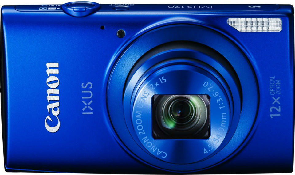 Цифровий фотоапарат CANON IXUS 170 Blue Кіл-ть ефективних мегапікслів 20.5