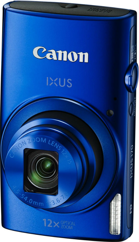 Зовнішній вигляд Цифровий фотоапарат CANON IXUS 170 Blue