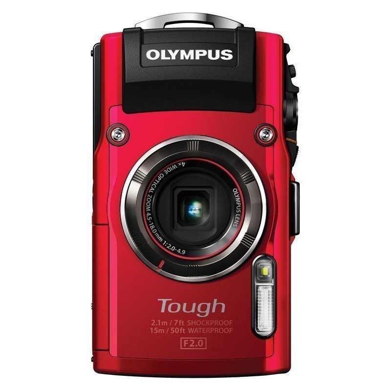 Фотоапарат OLYMPUS TG-4 red (V104160RE000) Розмір матриці 1/2.3" (6.2 х 4.6 мм)