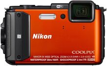 Фотоапарат NIKON Coolpix AW130 Orange (VNA842E1)