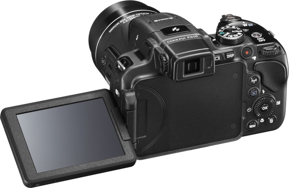 Внешний вид Цифровой фотоаппарат NIKON Coolpix P610 Black