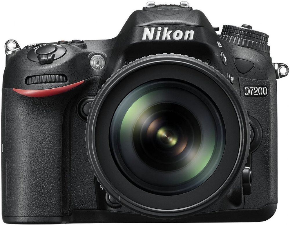 Фотоапарат NIKON D7200 kit 18-105 VR Black (VBA450K001)