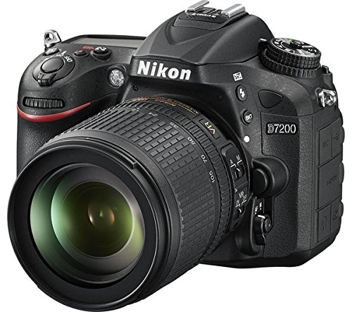 Фотоапарат NIKON D7200 kit 18-105 VR Black (VBA450K001) Кіл-ть ефективних мегапікслів 24.2