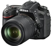 Фотоапарат NIKON D7200 kit 18-105 VR Black (VBA450K001)