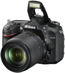 Фотоапарат NIKON D7200 kit 18-105 VR Black (VBA450K001)