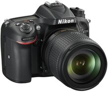 Фотоапарат NIKON D7200 kit 18-105 VR Black (VBA450K001)