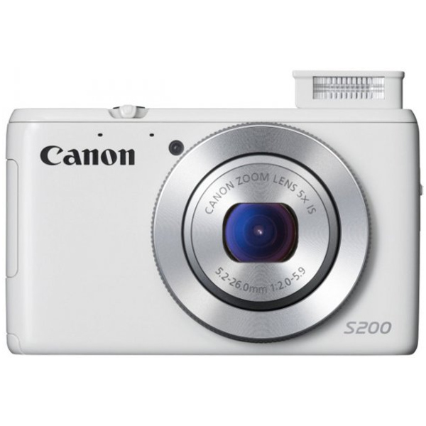 Цифровий фотоапарат Canon PowerShot S200 IS White Тип матриці CCD (ПЗС)