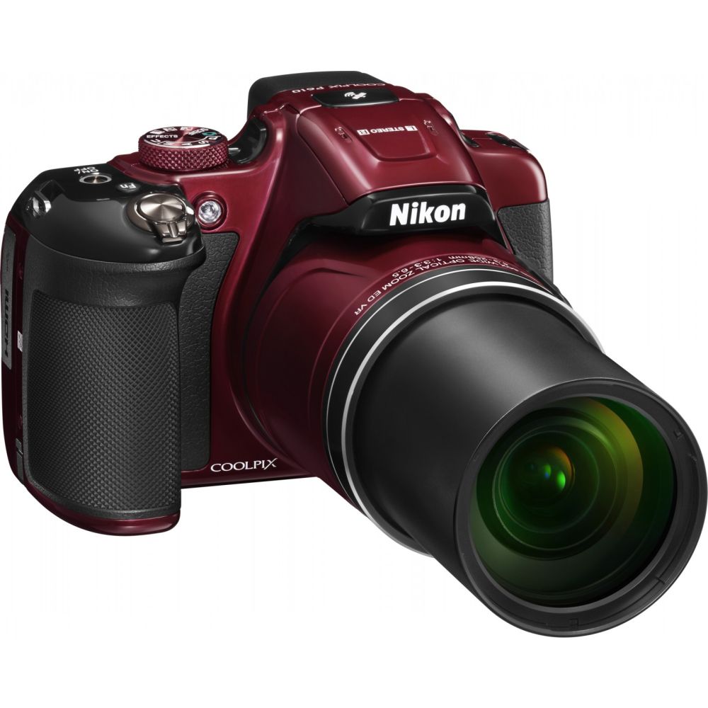 Цифровий фотоапарат NIKON Coolpix P610 Red (VNA761E1) Розмір матриці 1/2.3" (6.2 х 4.6 мм)