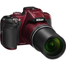 Цифровий фотоапарат NIKON Coolpix P610 Red (VNA761E1)