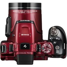 Цифровий фотоапарат NIKON Coolpix P610 Red (VNA761E1)