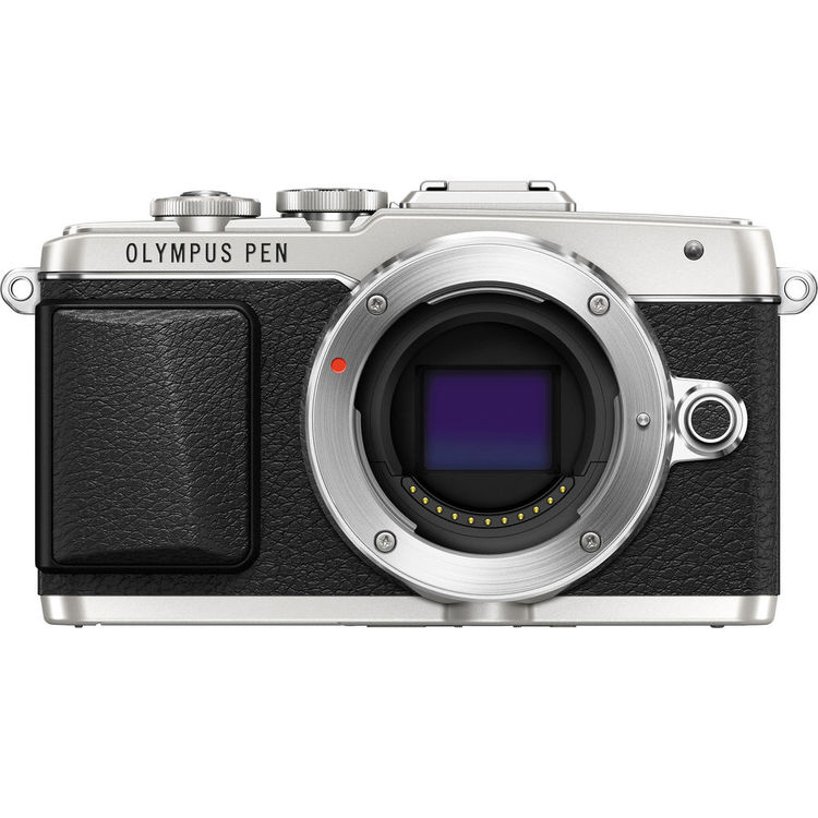 Изображение Фотоаппарат OLYMPUS E-PL7 14-42 mm Pancake Zoom Kit Silver/Silver (V205073SE001)