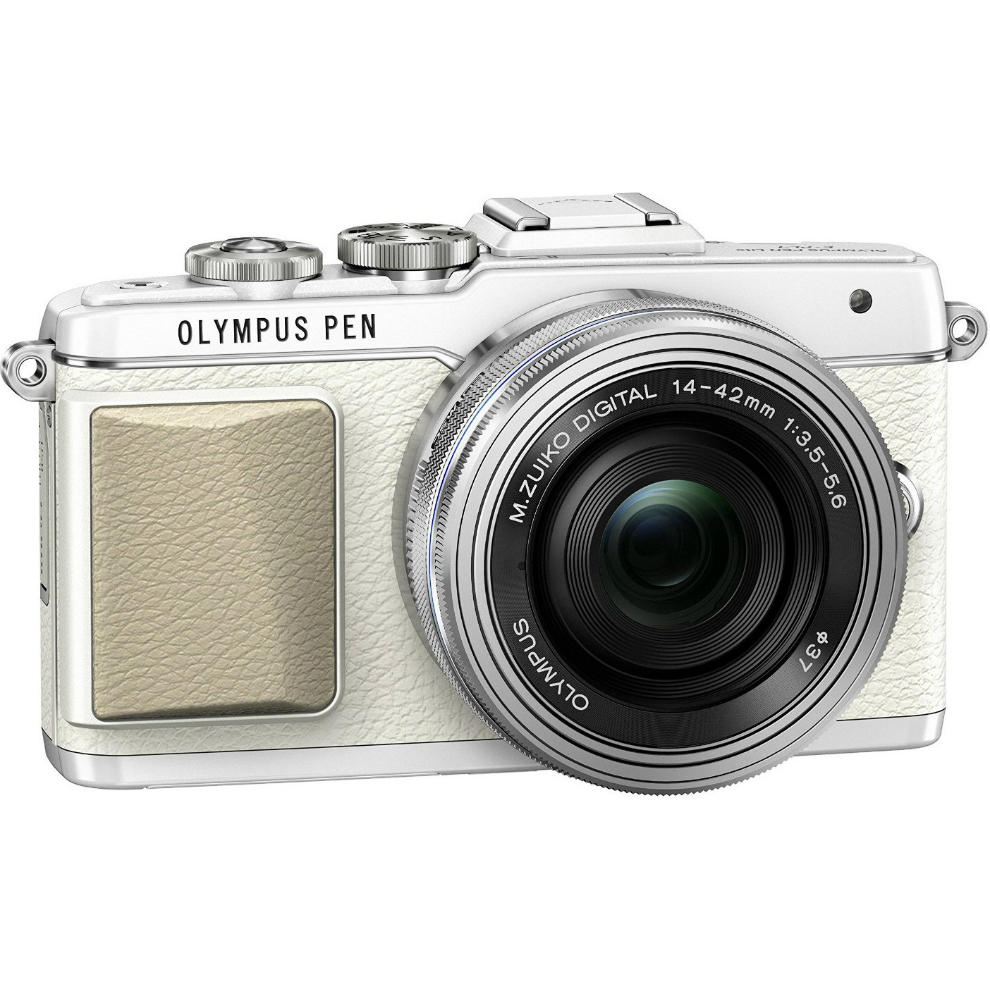 Фотоапарат OLYMPUS E-PL7 14-42 mm Pancake Zoom Kit white/silver (V205073WE001) Тип системний