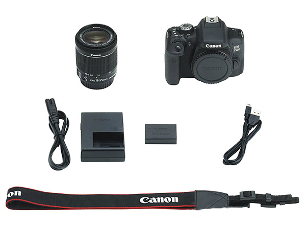 Фотоаппарат CANON EOS 750D 18-55 IS STM Размер матрицы APS-C (22.3 х 14.9 мм)