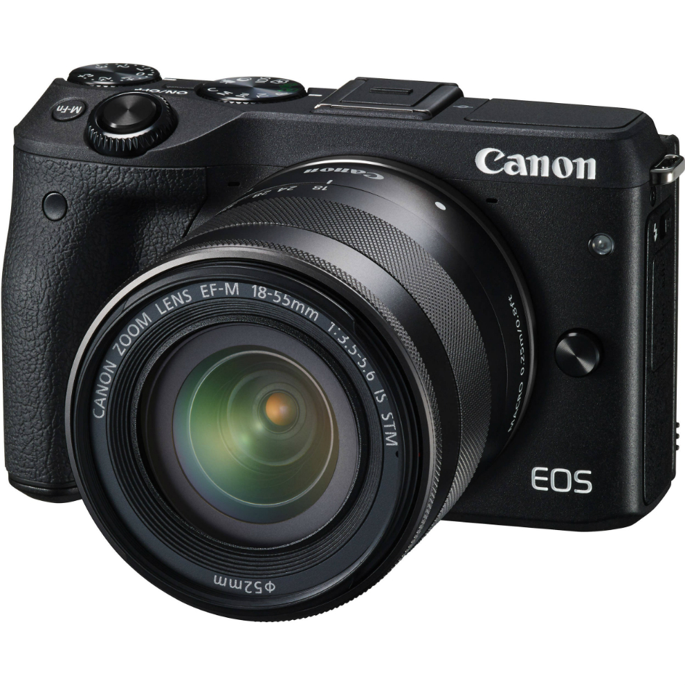 Фотоаппарат CANON EOS M3 (18-55mm) IS (9694B065AA)