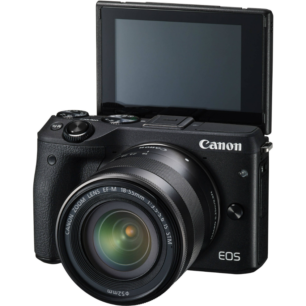 Внешний вид Фотоаппарат CANON EOS M3 (18-55mm) IS (9694B065AA)