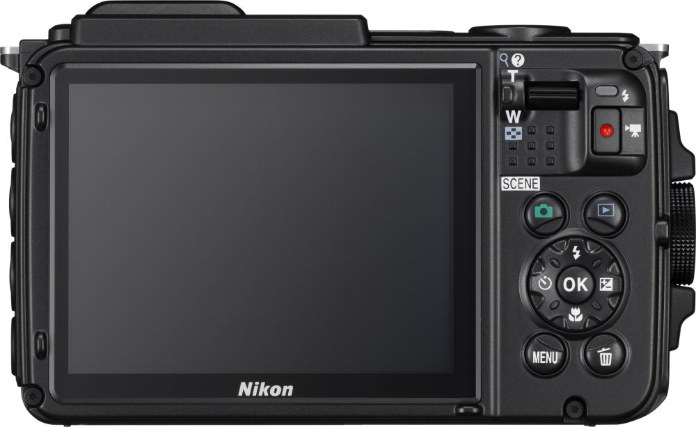 Цифровий фотоапарат NIKON Coolpix AW130 Black Outdoor kit Кіл-ть ефективних мегапікслів 16