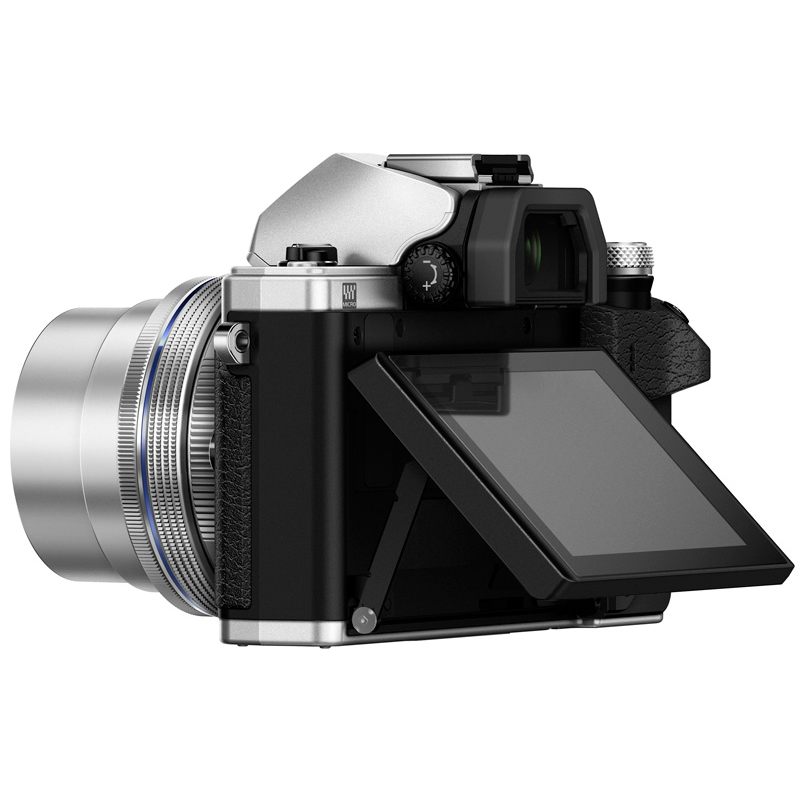 Зовнішній вигляд Фотоапарат OLYMPUS E-M10 mark II Pancake Zoom 14-42 Kit (V207052SE000)