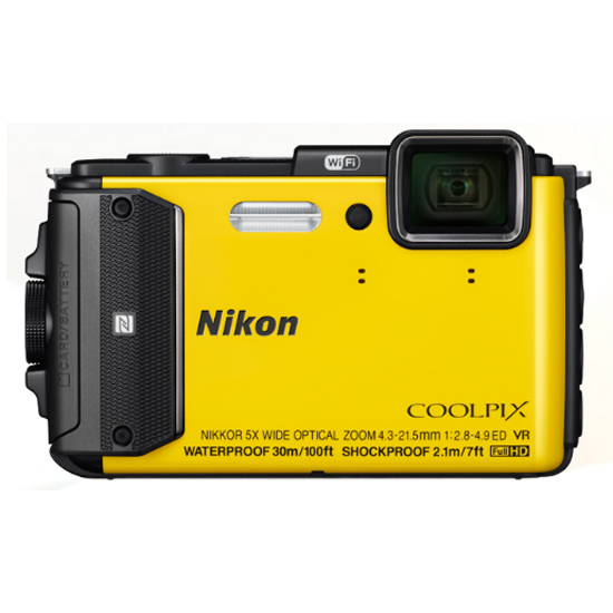 Цифровой фотоаппарат NIKON Coolpix AW130 Yellow Outdoor kit