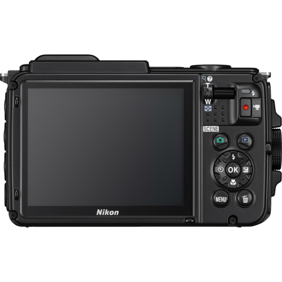 Цифровий фотоапарат NIKON Coolpix AW130 Orange Diving kit (VNA842k002) Кіл-ть ефективних мегапікслів 16