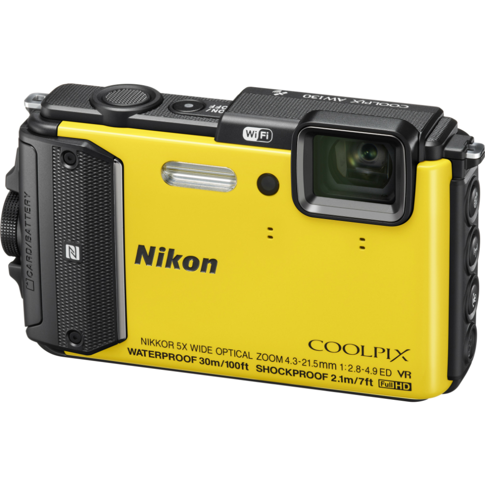 NIKON Coolpix AW130 Yellow Diving kit (VNA844K002) Тип матрицы CMOS (КМОП)