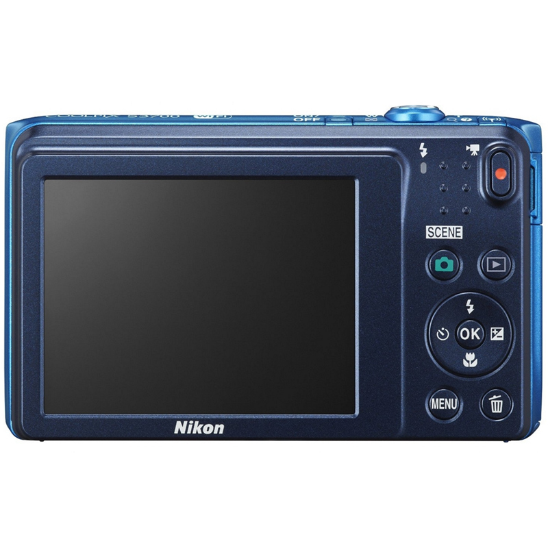 Цифровий фотоапарат NIKON Coolpix S3700 Blue Тип матриці CCD (ПЗС)