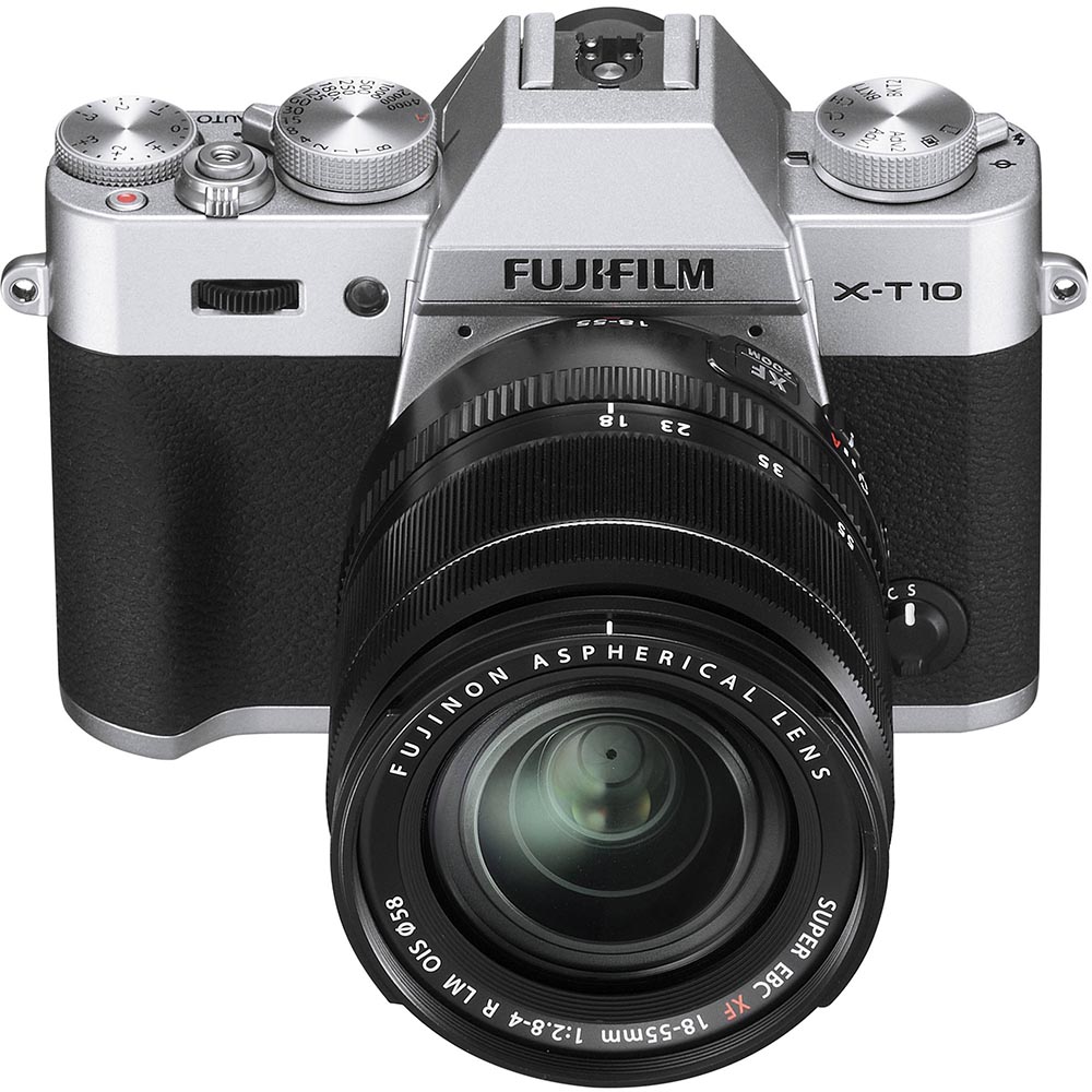 Фотоапарат FUJI X-T10 + XF 18-55mm F2.8-4R Kit Silver (16471457) Тип системний