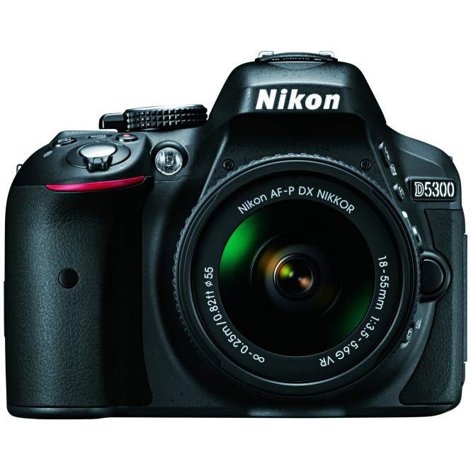 Фотоапарат NIKON D5300 Kit 18-55 VR AF-P (VBA370K007)