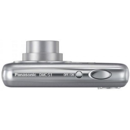 Цифровий фотоапарат PANASONIC DMC-S1EE-S Silver Кіл-ть ефективних мегапікслів 12.1