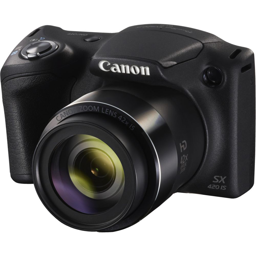 Фотоаппарат CANON PowerShot SX420 IS Black (1068C012AA) Кол-во эффективных мегапикселей 20.5