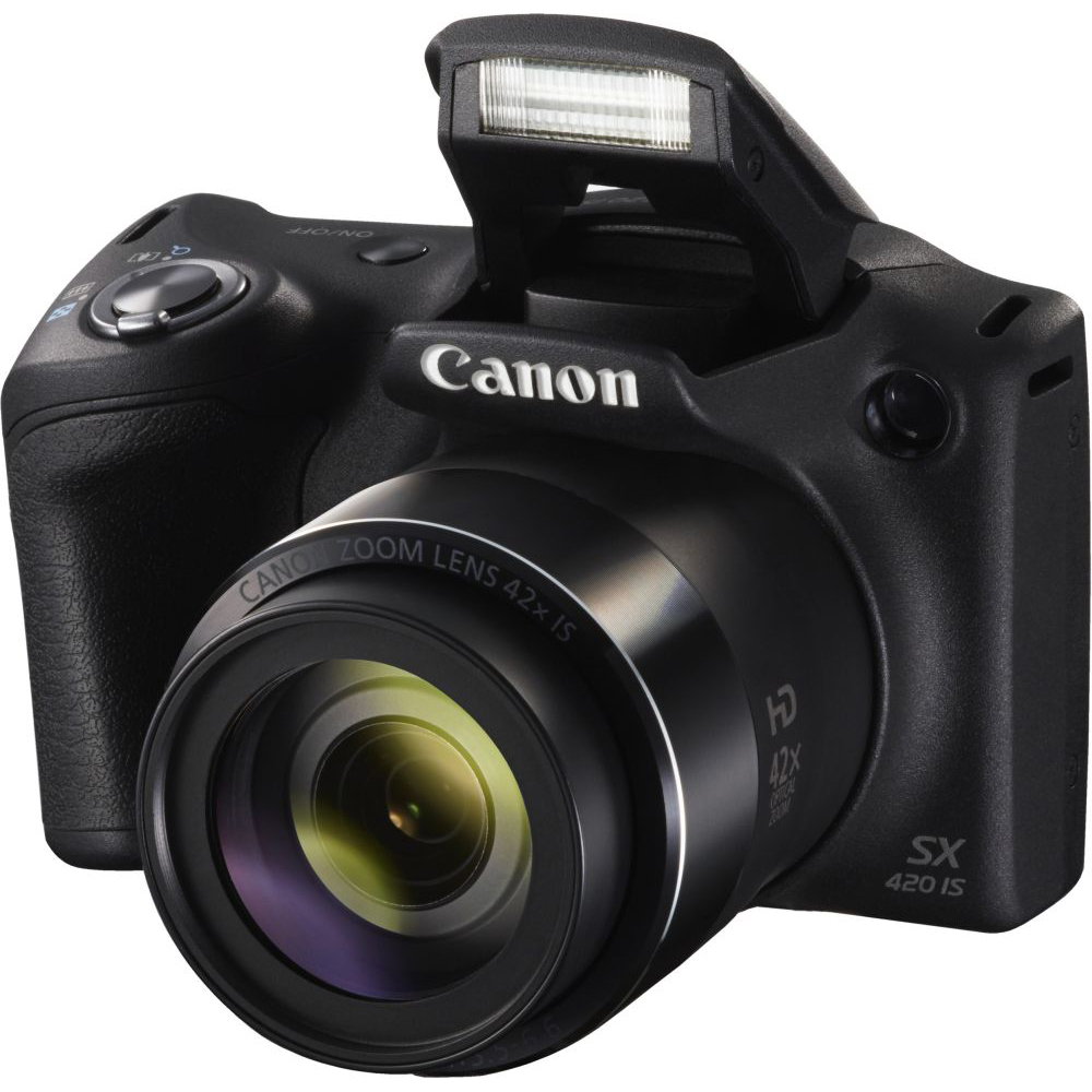 Фотоаппарат CANON PowerShot SX420 IS Black (1068C012AA) Размер матрицы 1/2.3" (6.2 х 4.6 мм)