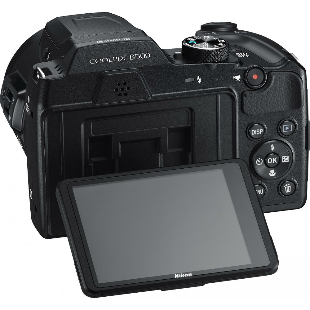 Фотоаппарат NIKON Coolpix B500 Black (VNA951E1) Размер матрицы 1/2.3" (6.2 х 4.6 мм)