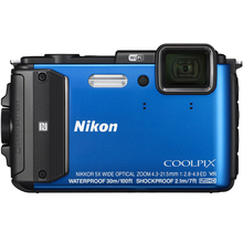 Фотоапарат NIKON Coolpix AW130 Blue (VNA841E1)