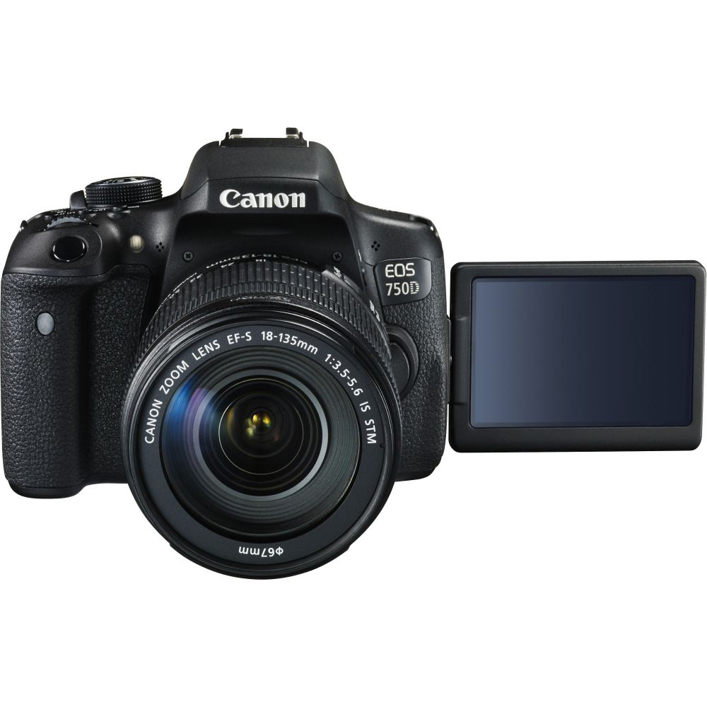 Фотоаппарат CANON EOS 750D Kit 18-135 IS STM (0592C034AA) - в интернет ...