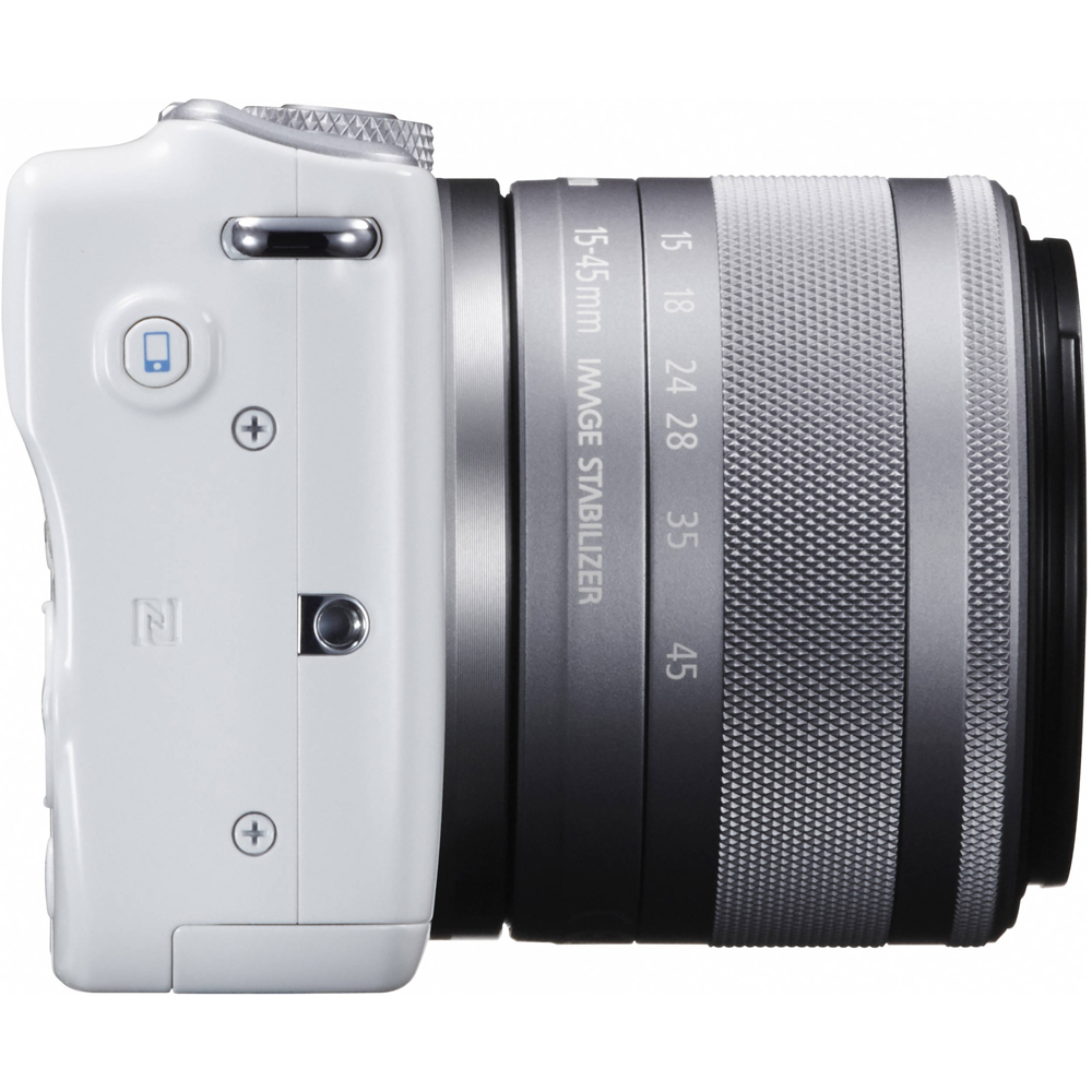 В интернет магазине Фотоаппарат Canon EOS M10 kit (15-45mm) IS STM White (0922C040AA)