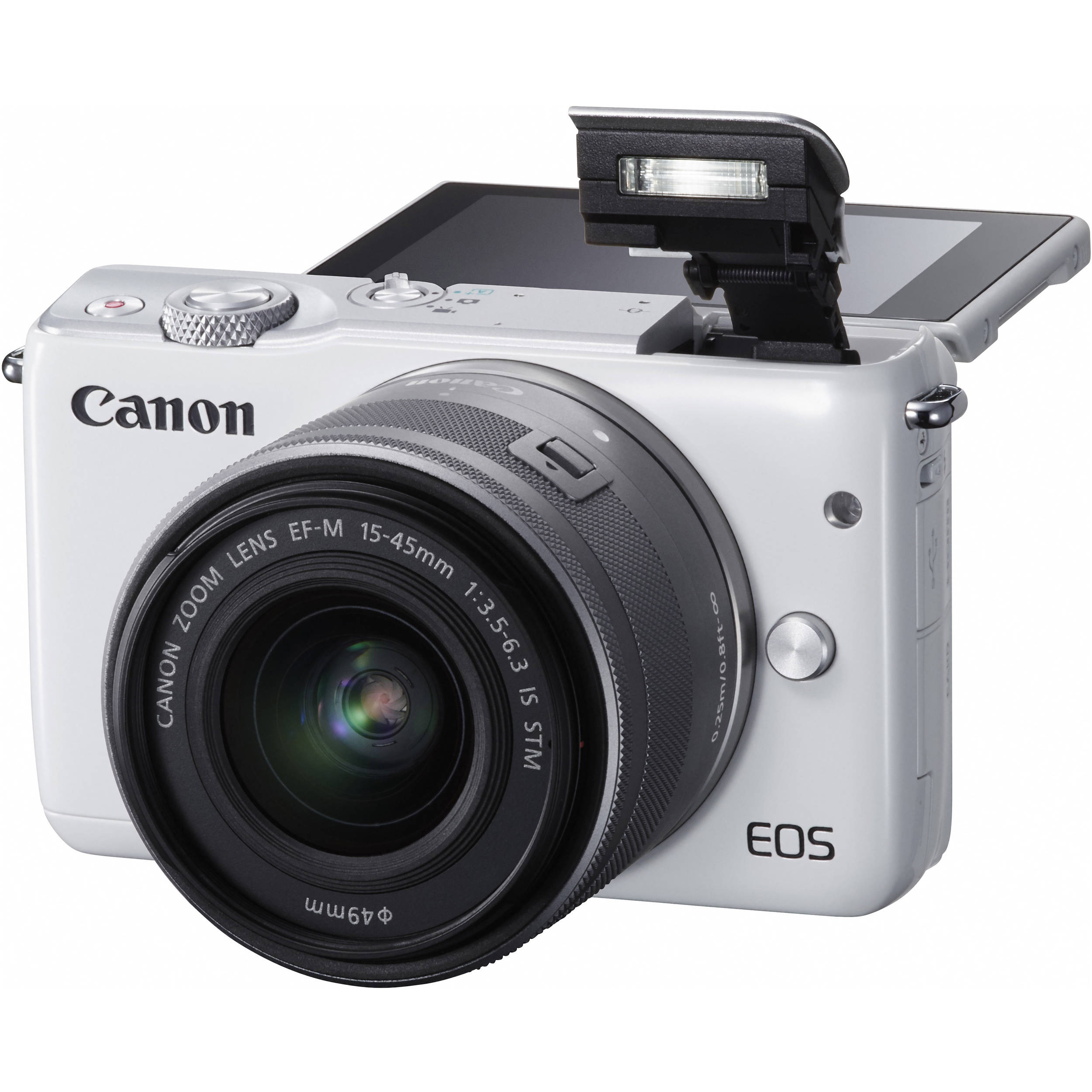 Фотоаппарат Canon EOS M10 kit (15-45mm) IS STM White (0922C040AA) Тип матрицы CMOS (КМОП)