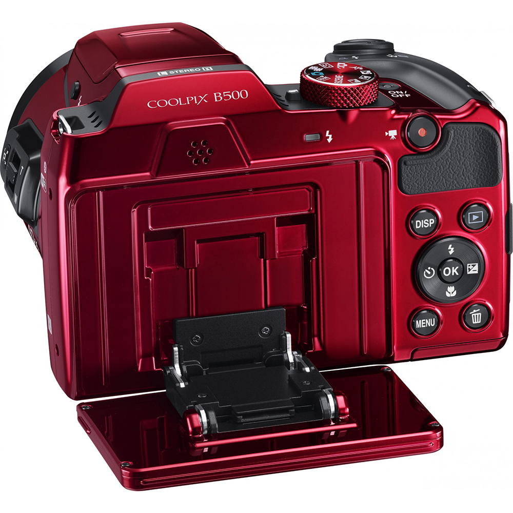 Фотоапарат NIKON Coolpix B500 Red (VNA953E1) Кіл-ть ефективних мегапікслів 16