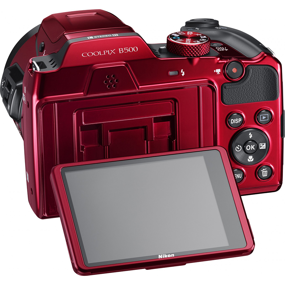 Фотоапарат NIKON Coolpix B500 Red (VNA953E1) Тип матриці CMOS (КМОП)