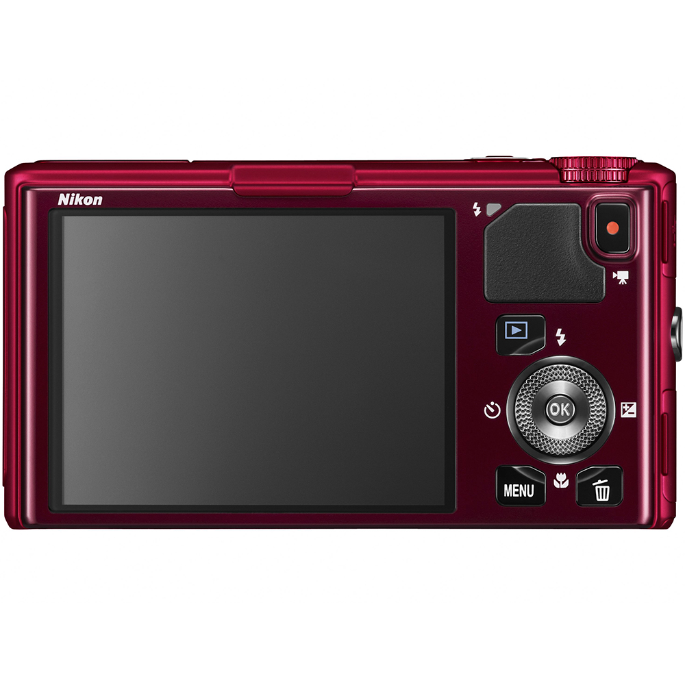 Фотоапарат NIKON Coolpix S9500 Red (VNA262E1) Тип суперзум