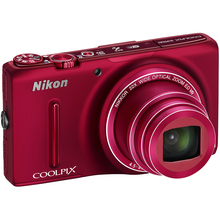 Фотоапарат NIKON Coolpix S9500 Red (VNA262E1)