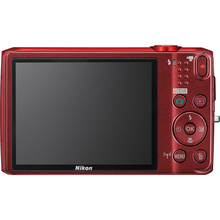 Фотоапарат NIKON Coolpix S6800 Red Kit (VNA521KG02)