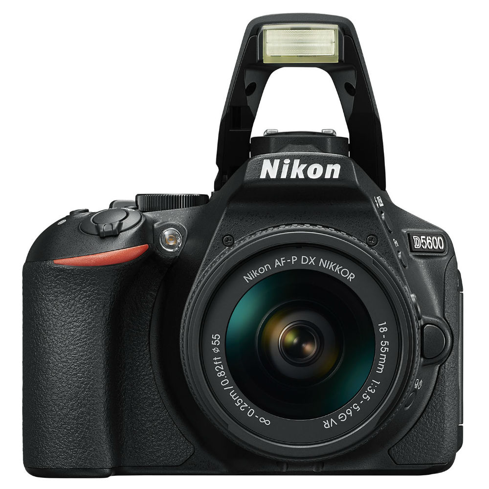 Фотоаппарат NIKON D5600 Kit 18-55 VR AF-P (VBA500K001) Размер матрицы APS-C (23.5 х 15.6 мм)