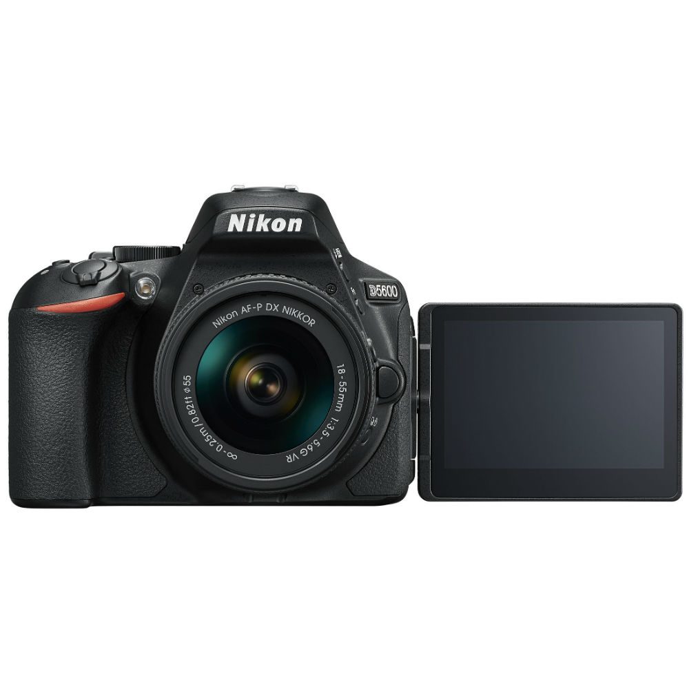 Замовити Фотоапарат NIKON D5600 Kit 18-55 VR AF-P (VBA500K001)