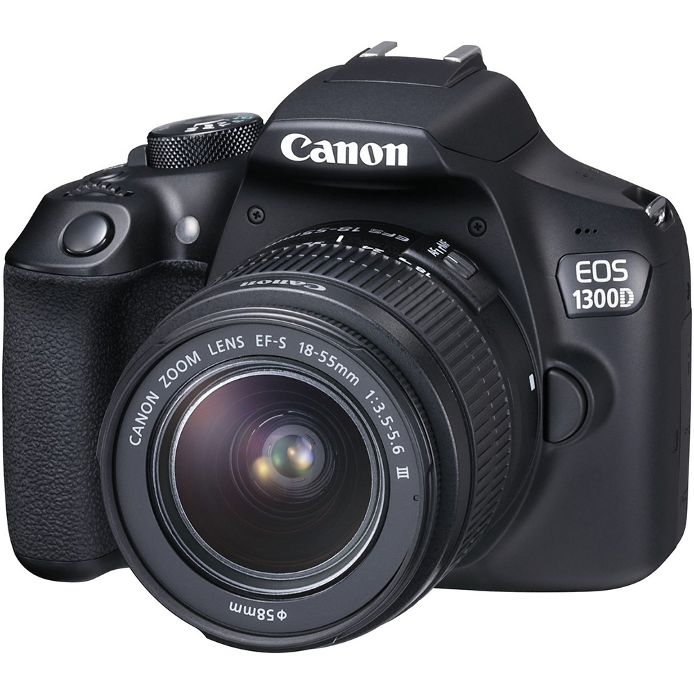 Фотоаппарат CANON EOS 1300D 18-55+50 1,8 IS RUK (1160C083AA) Тип зеркальный