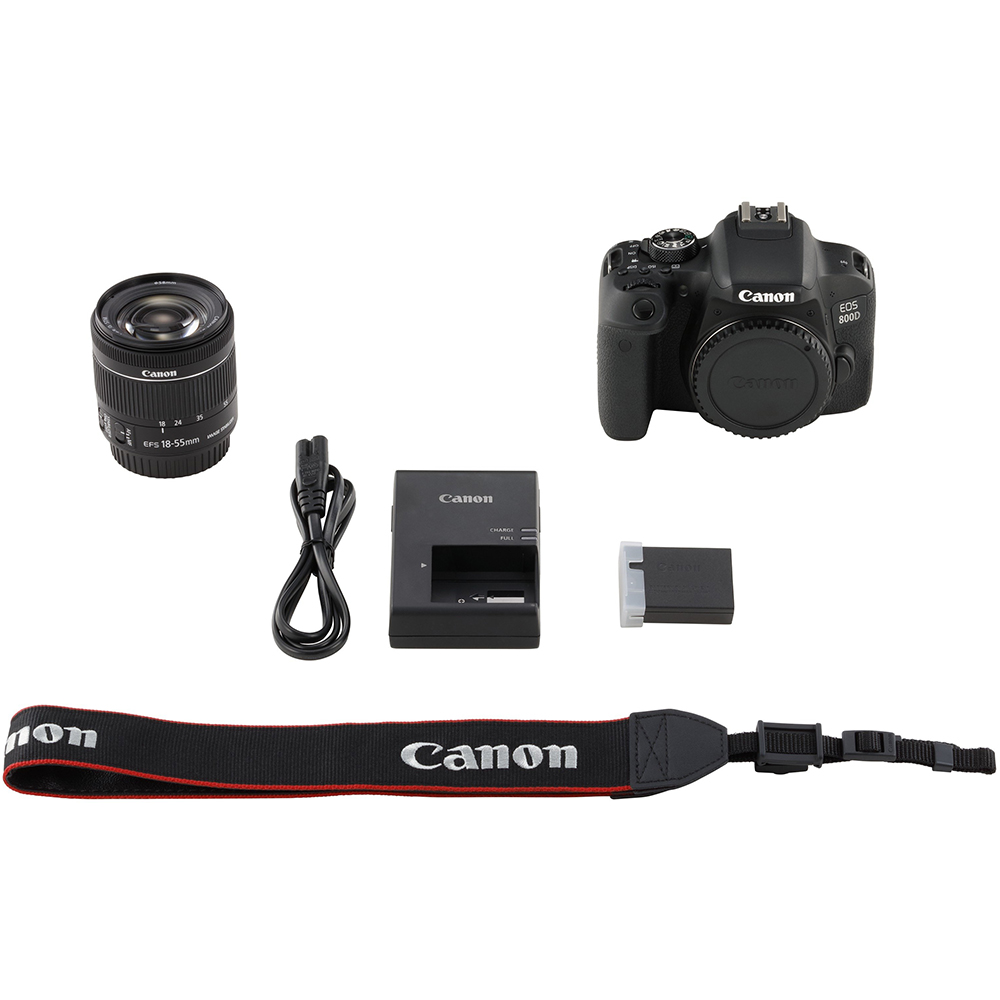 В Украине Фотоаппарат CANON EOS 800D 18-55 IS STM KIT (1895C019AA)